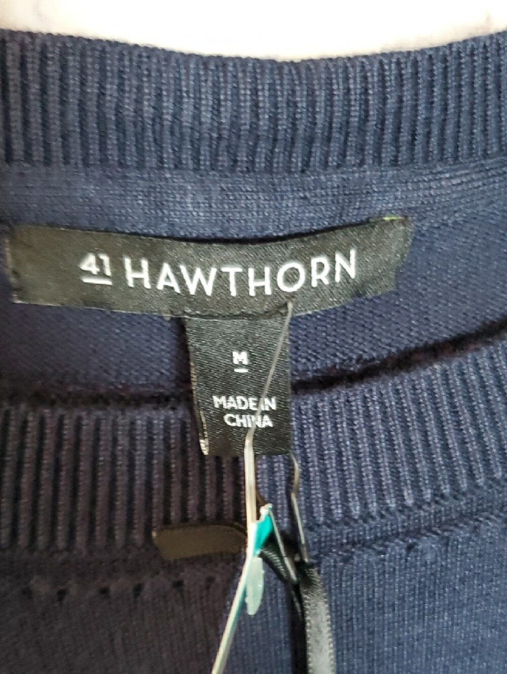 41 Hawthorn Navy Knit Crewneck Pullover - Picture 2 of 9